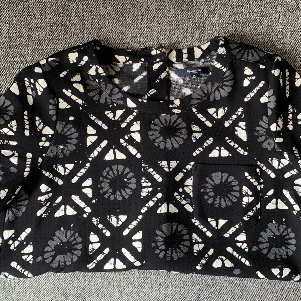 Madewell Pocket Shirt, Button Down Back - Size M